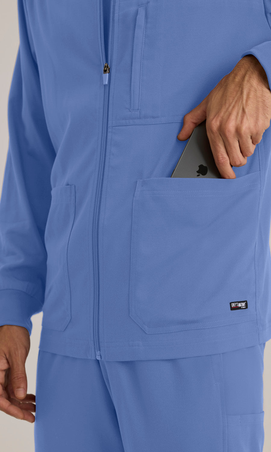 Grey's Anatomy Stretch GRSW871 React Warmup Ciel Blue