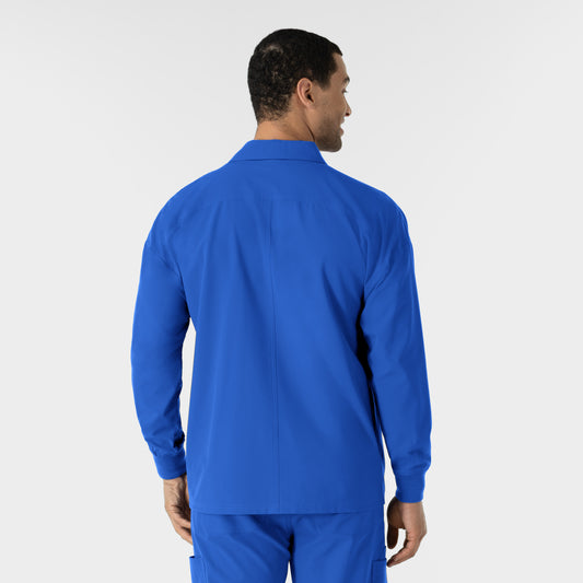 NURTUR 8380 Men’s Scrub Shirt Jacket Royal
