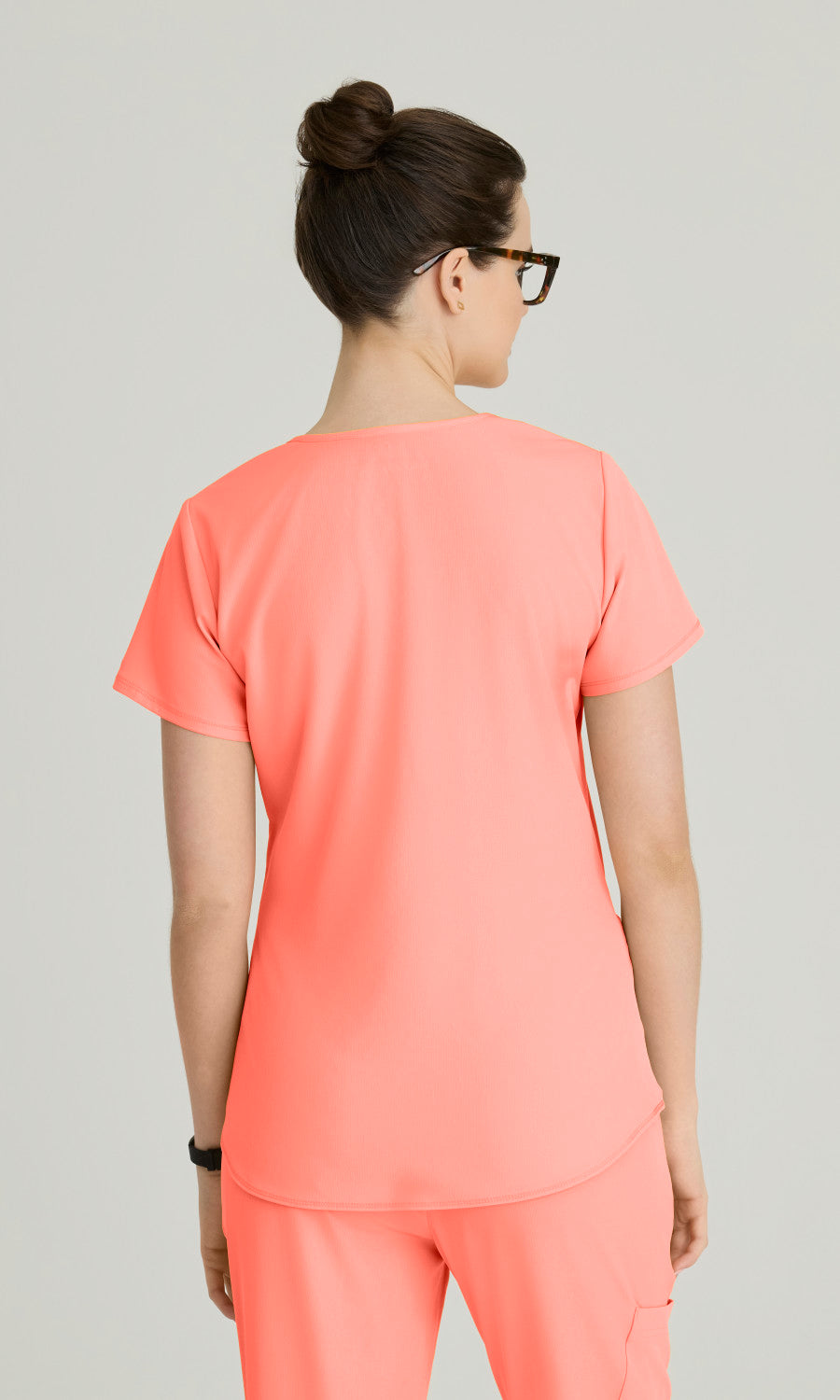 Skechers SK101 Breeze Top Coral Fizz - back
