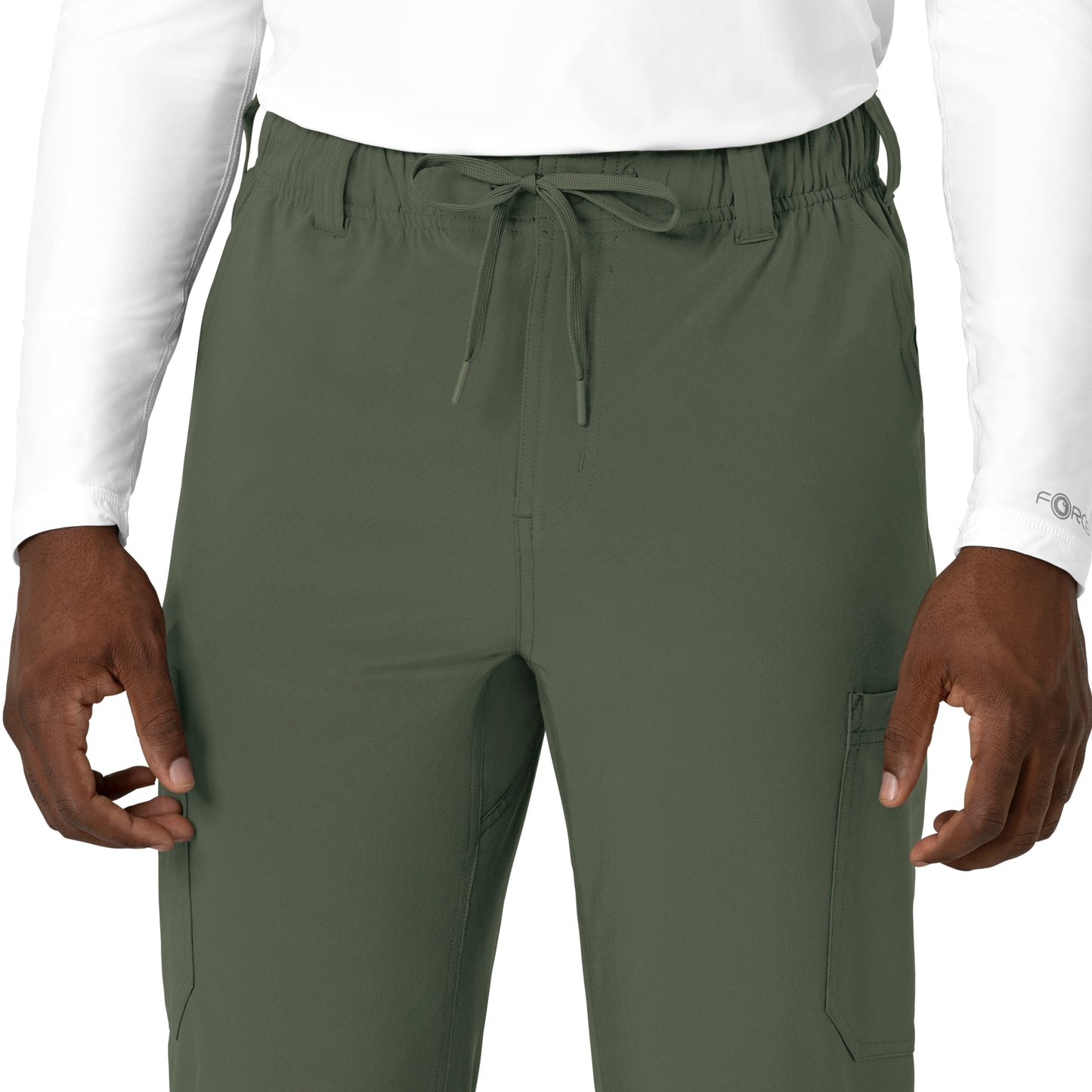 Force Cross-Flex C56410 Men's Straight Leg Scrub Pants Olive