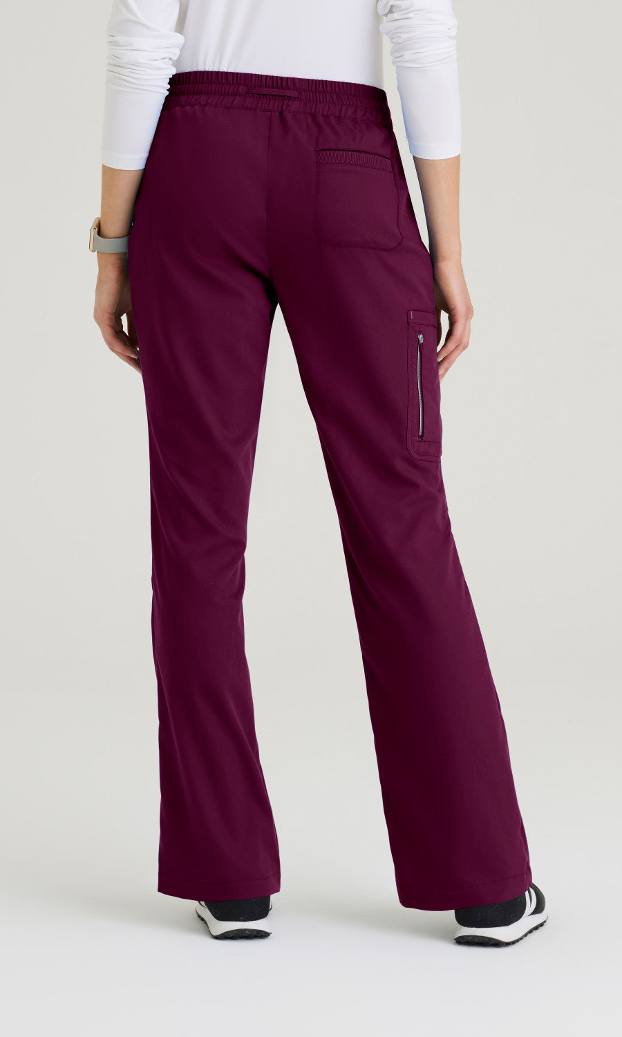 Grey's Anatomy GRP735 Erin Pant Wine - back