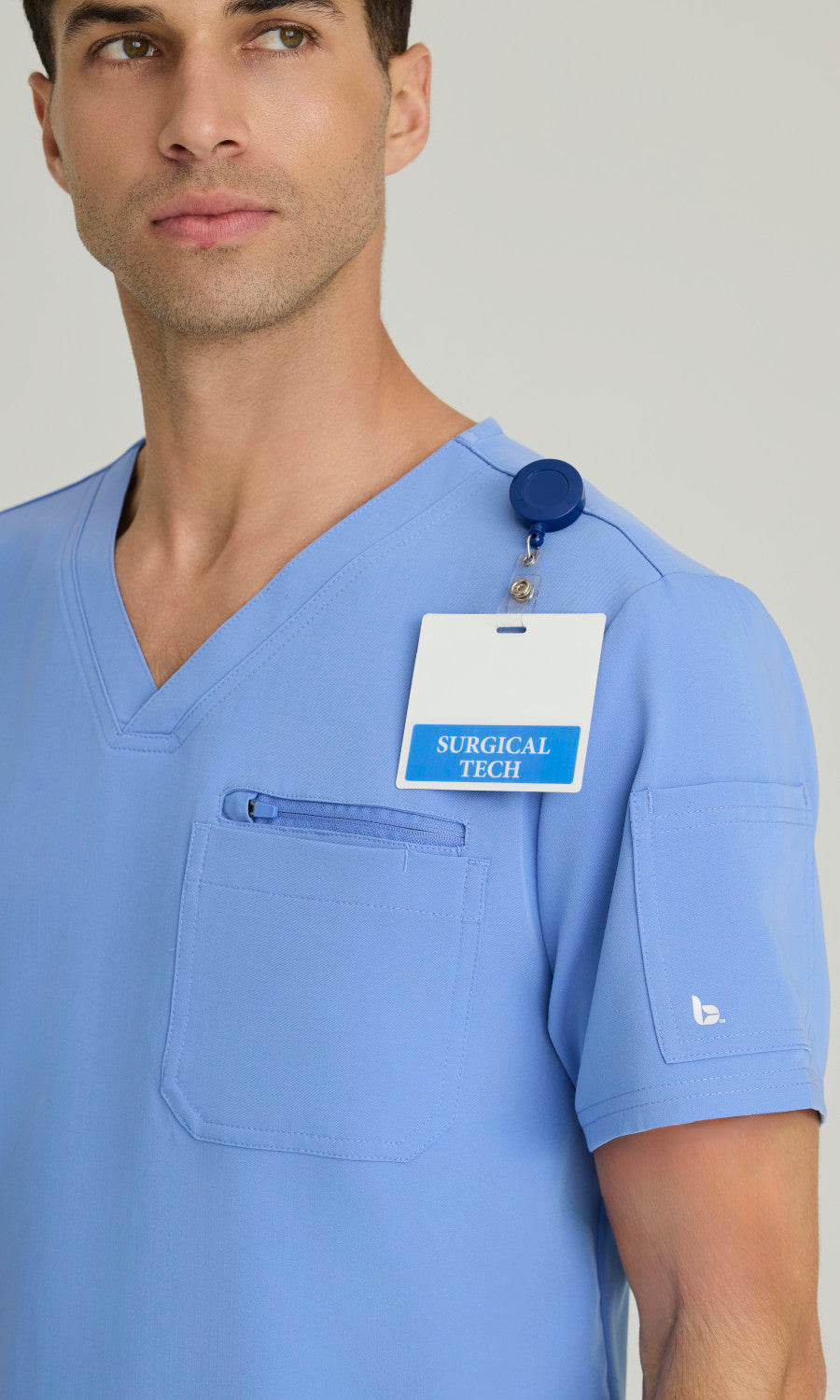 Barco Unify BUT153 Rally Scrub Top Ciel Blue