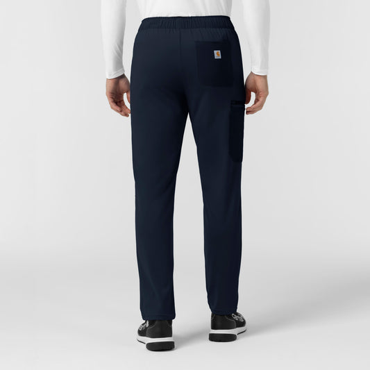 Force Cross-Flex Knit C56190 Men's Straight Leg Tapered Scrub Pants Navy