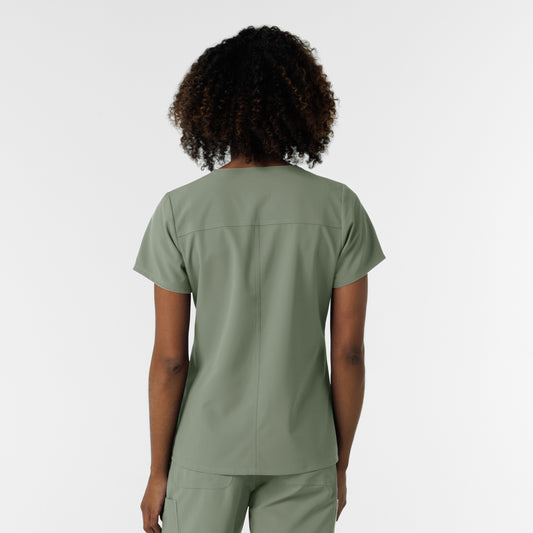 NURTUR 6180 Women's V-Neck Scrub Top Sage