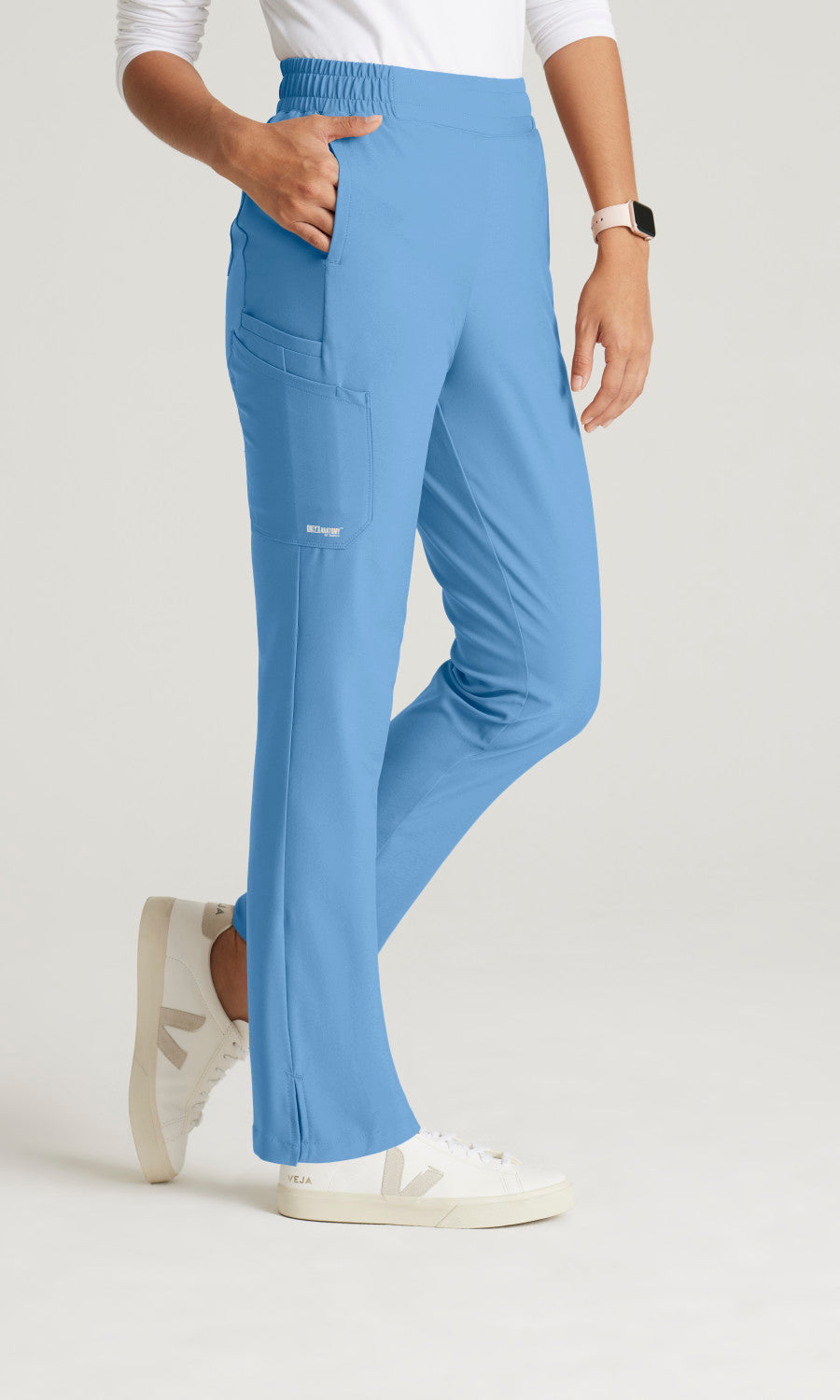 Grey's Anatomy Evolve GSSP627 Cosmo Scrub Pants Ciel Blue