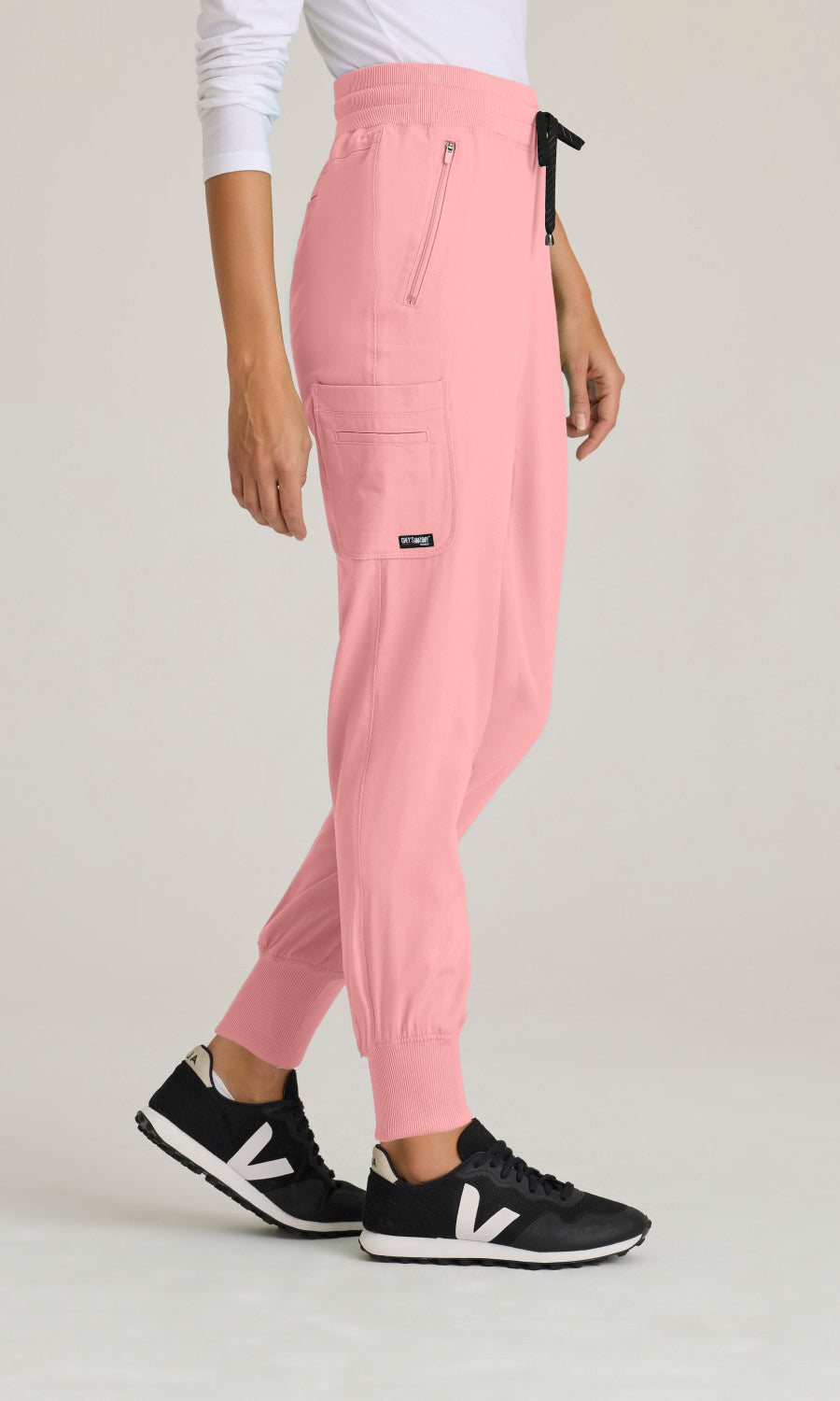 Grey's Anatomy Stretch GRSP537 Eden Jogger Bright Papaya