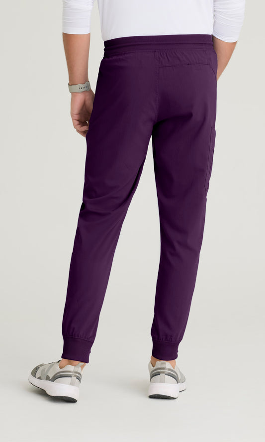 Grey's Anatomy Stretch GRSP550 Murphy Jogger Eggplant