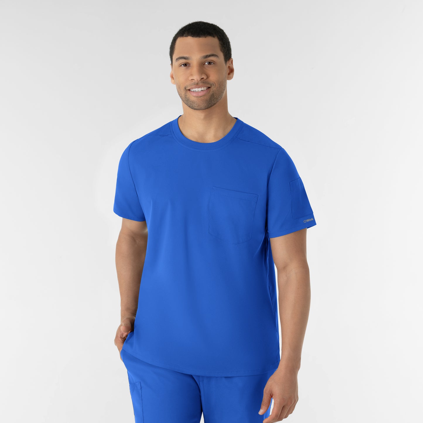 Boundless 6651 Men’s Classic Tee Scrub Top Royal