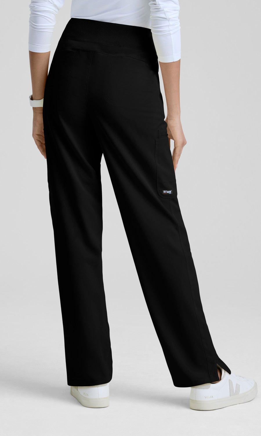 Grey's Anatomy Stretch GRSP758 Irene Pant Black - back