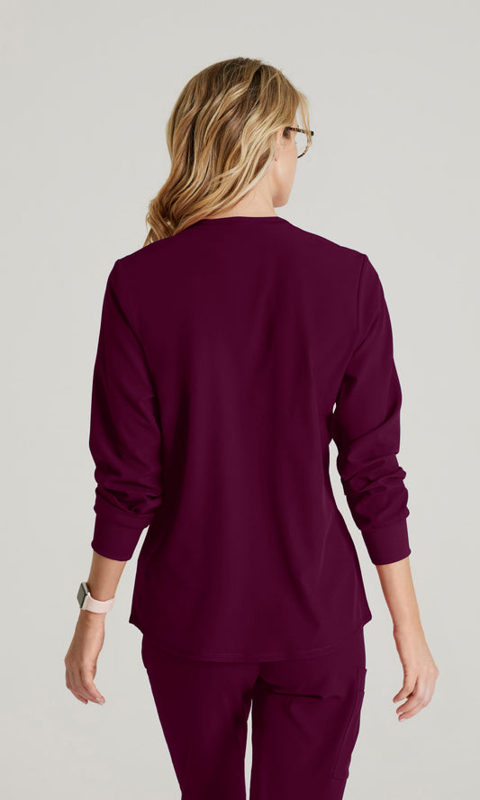 Skechers SK401 Stability Scrub Jacket Wine