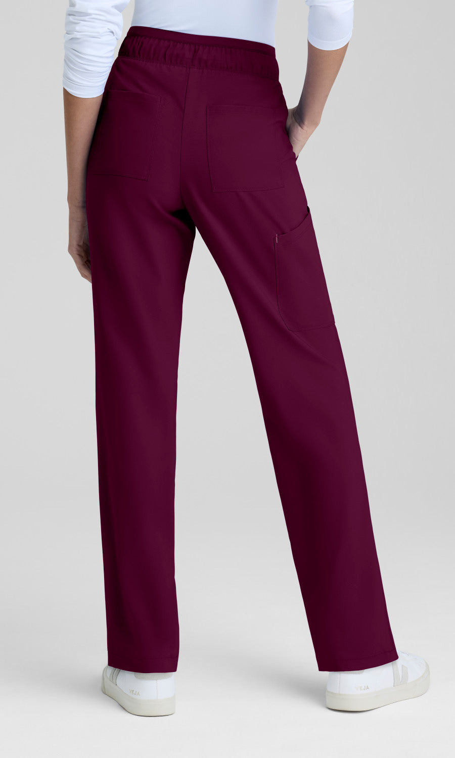 Grey's Anatomy Evolve GSSP755 Nature Pant Wine - back