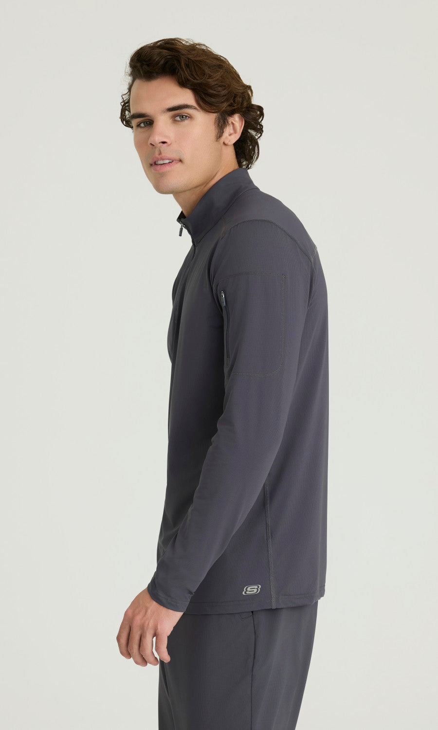 Skechers Slip-ins SKT280 Propel Long Sleeve Top Pewter