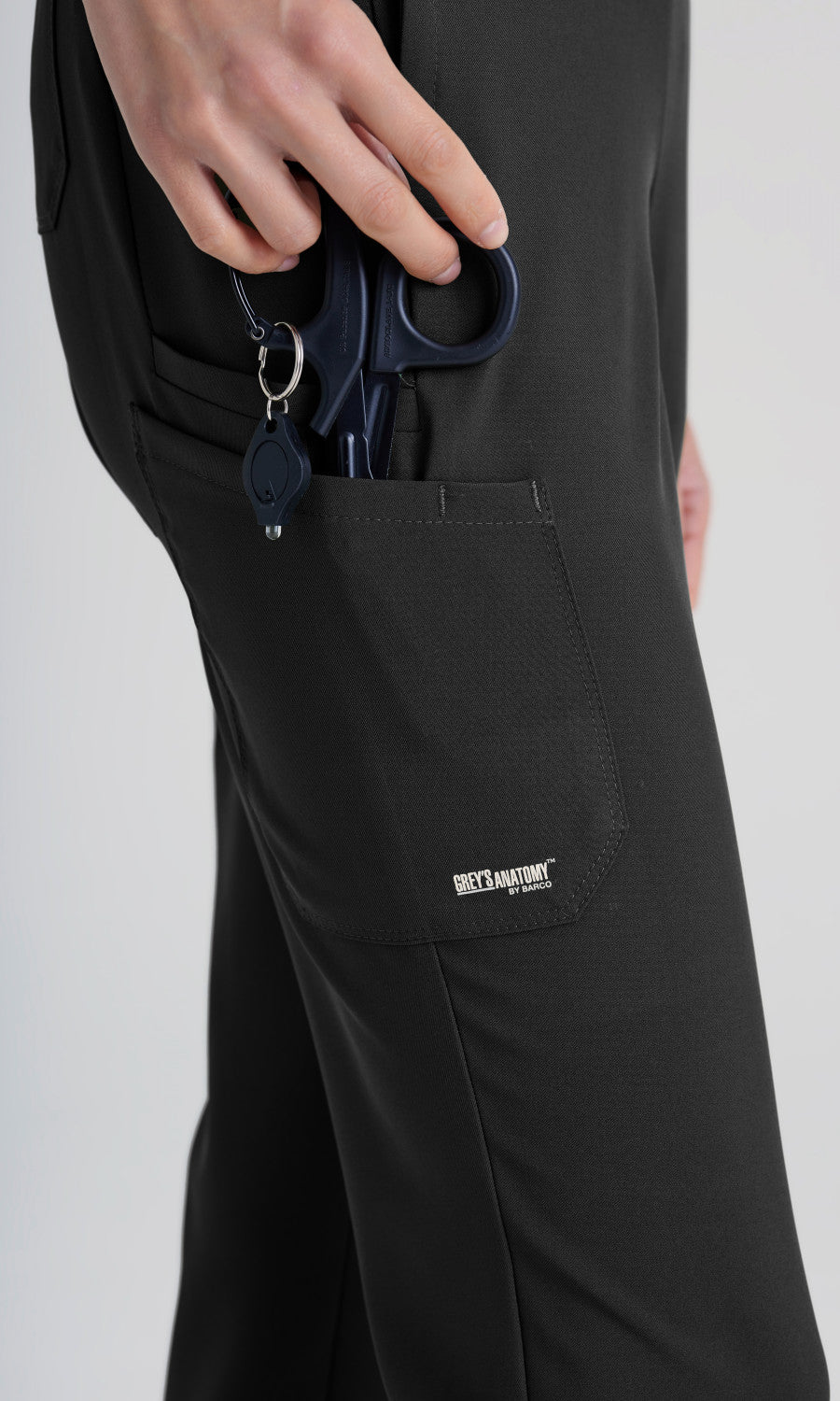 Grey's Anatomy Evolve GSSP627 Cosmo Scrub Pants Black