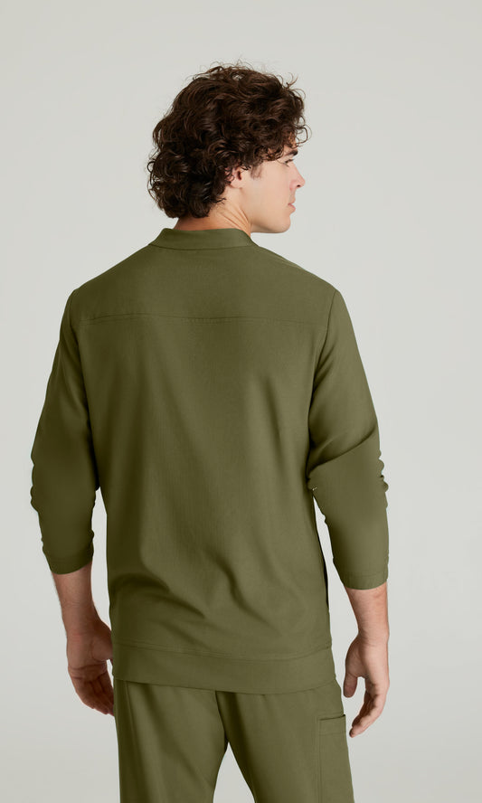 Grey's Anatomy Evolve GSSW887 Cycle Scrub Jacket Fern