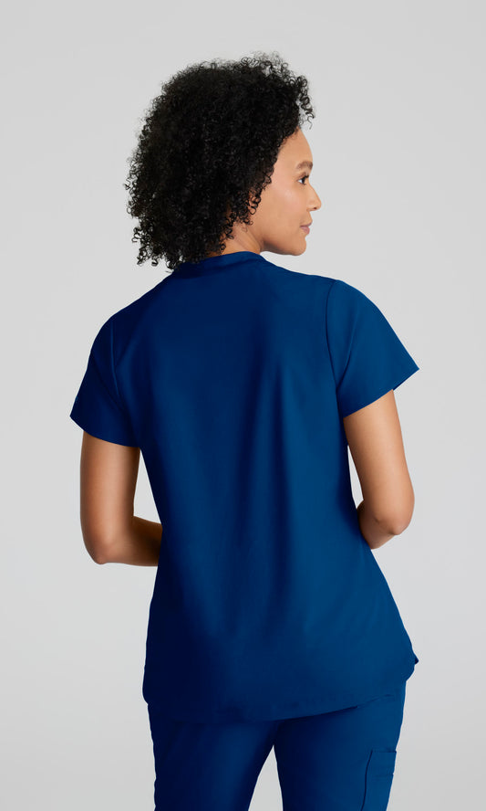 Barco One BOT216 Flux Scrub Top Indigo