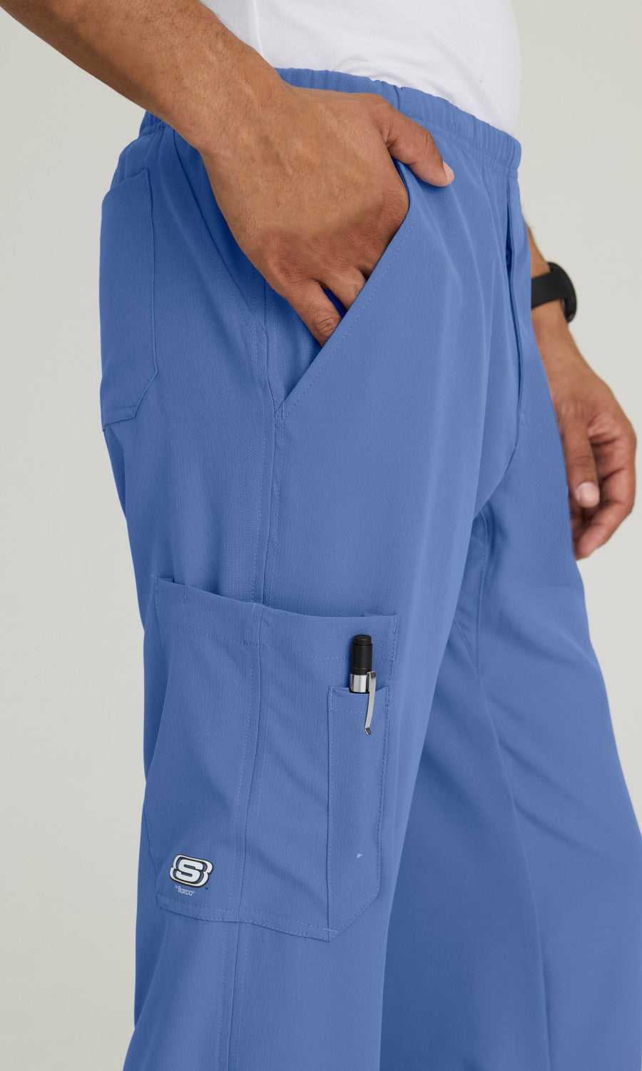 Skechers SK0215 Structure Scrub Pants Ciel Blue