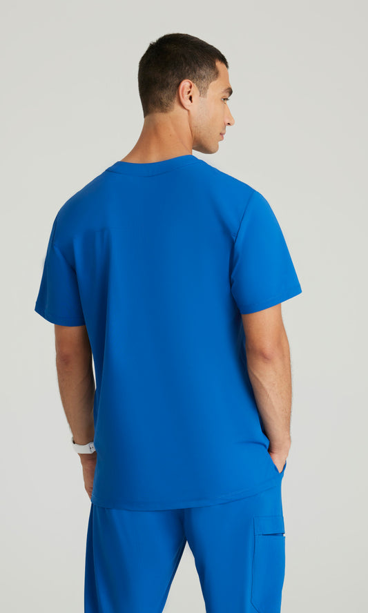 Skechers Slip-Ins Knits SKT229 Flex Knit Scrub Top New Royal