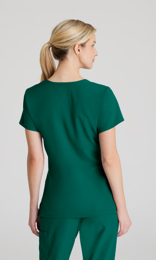 Skechers SK102 Reliance Scrub Top Hunter Green