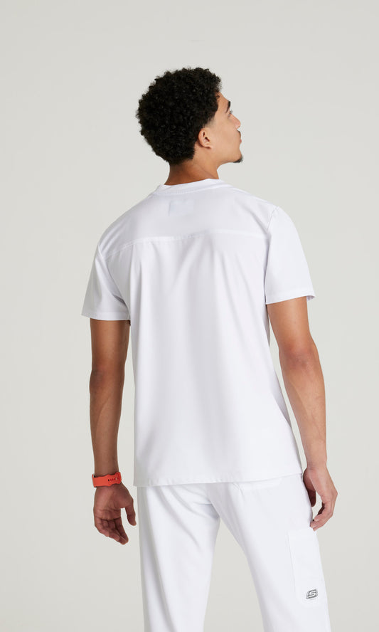 Skechers SKT193 Thesis Scrub Top White