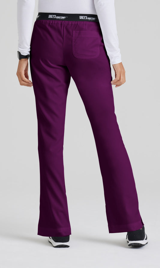 Grey's Anatomy 4275 Aubrey Scrub Pants Wine