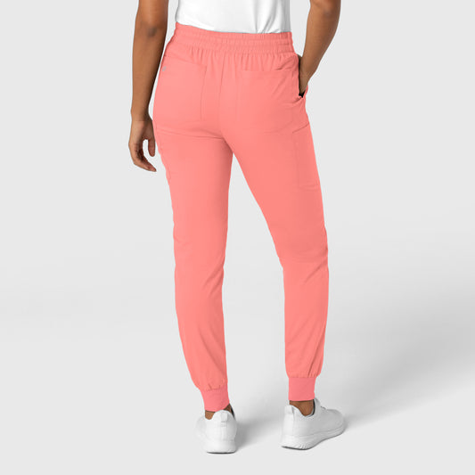 Boundless 5151 Women's Jogger Scrub Pants Paradise Pink