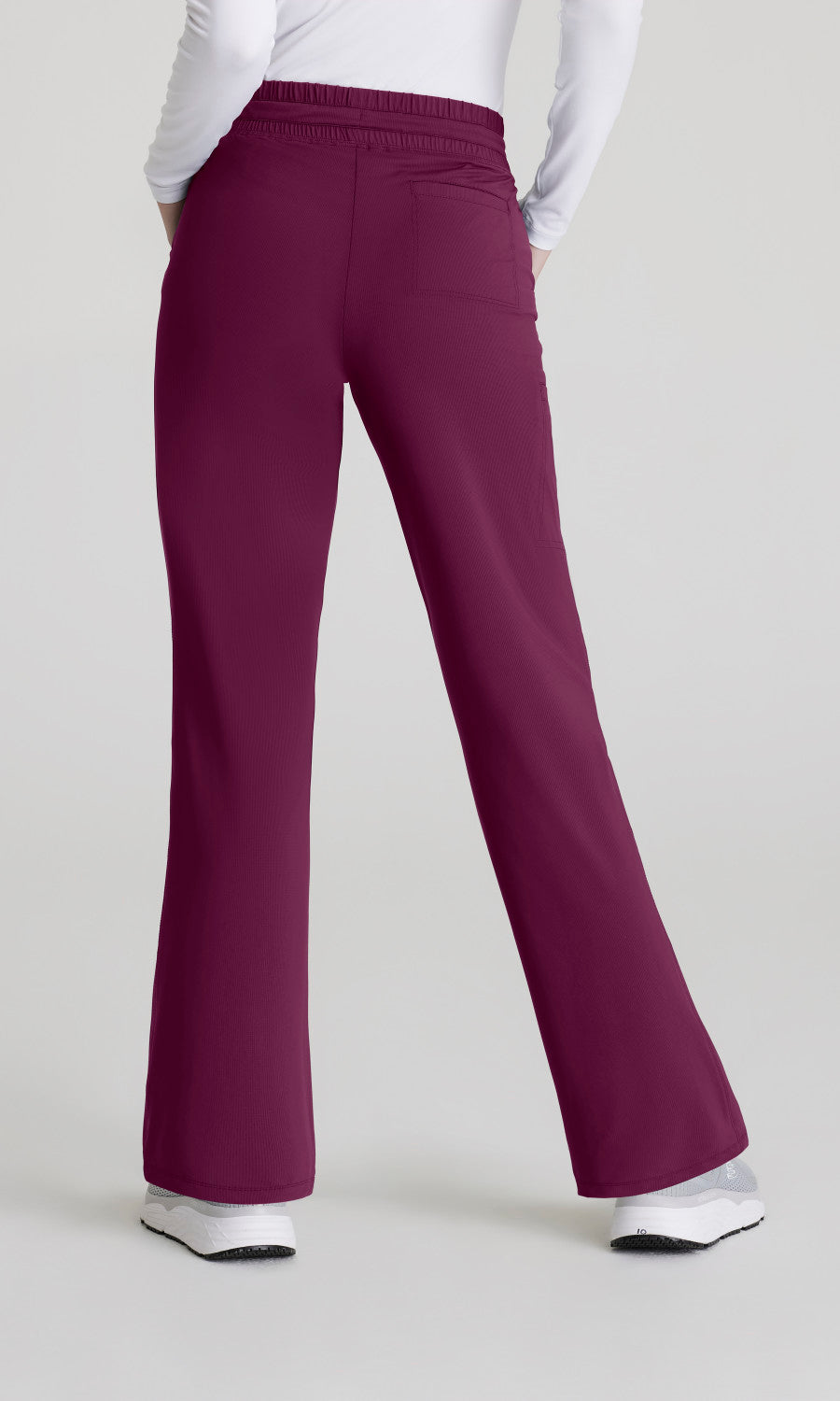 Skechers Slip-Ins Knits SKP668 Reach Knit Scrub Pants Wine