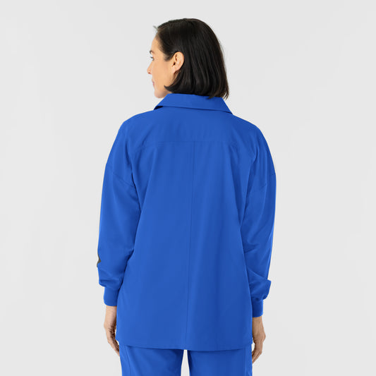 NURTUR 8180 Women’s Scrub Shirt Jacket Royal