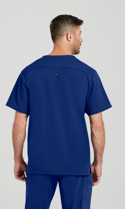 Grey's Anatomy Stretch GRST079 Murphy Scrub Top Indigo