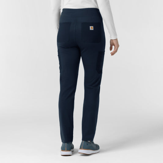 Force Cross-Flex Knit C53390 Women's Modern Scrub Pants Navy