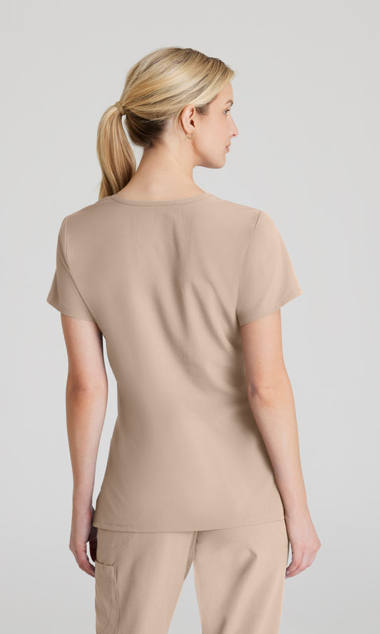 Skechers SK102 Reliance Scrub Top New Khaki