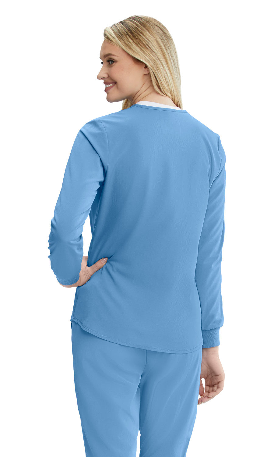 Skechers SK401 Stability Scrub Jacket Ciel Blue