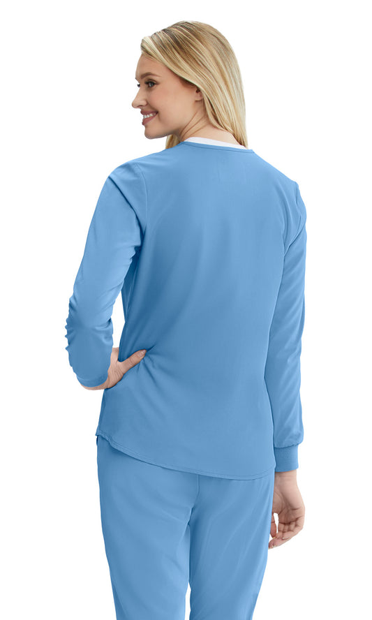 Skechers SK401 Stability Scrub Jacket Ciel Blue