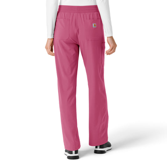 Force Cross-Flex C53310 Women's Boot Cut Scrub Pants Electric Fuschia