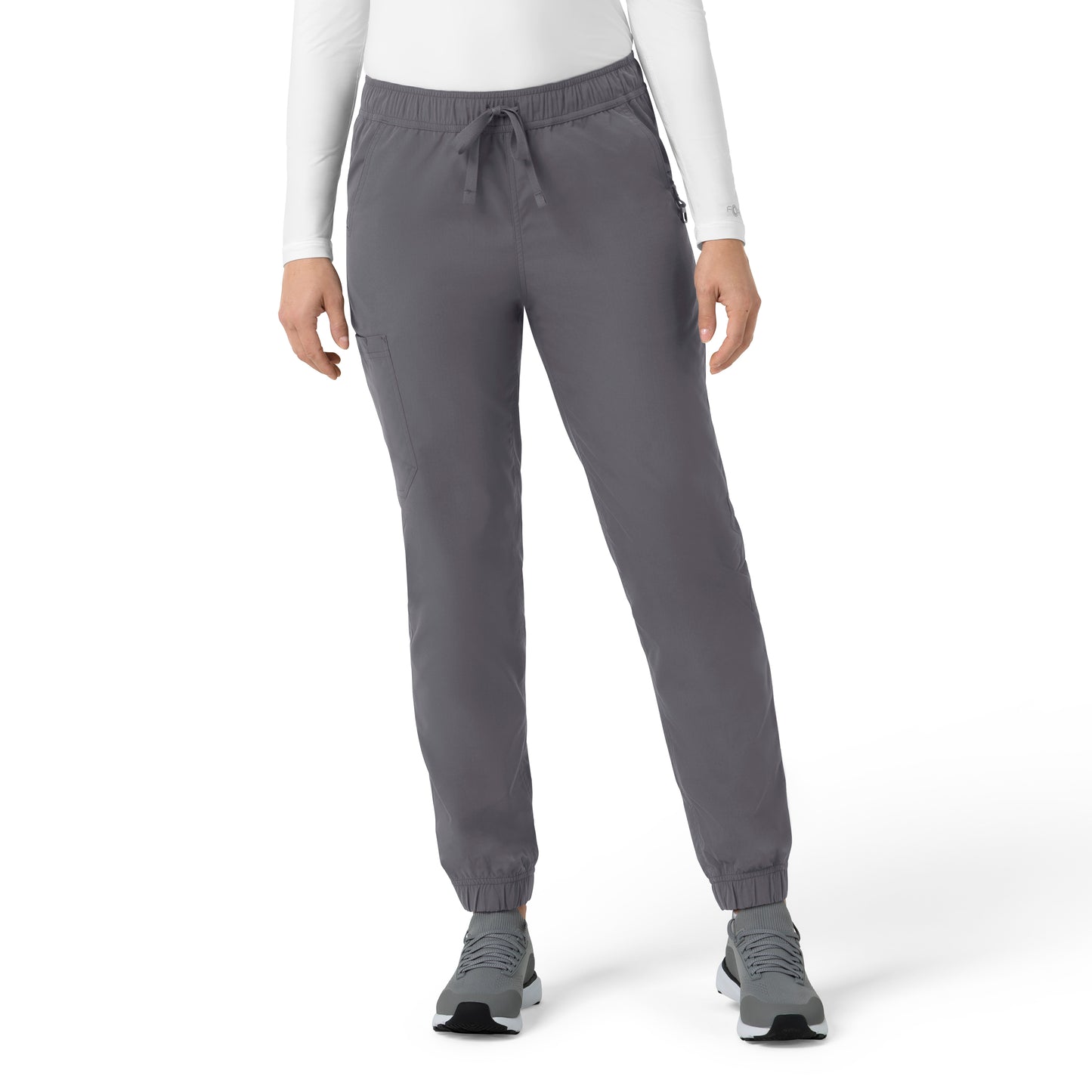 Rugged Flex C52139 Women's Ripstop Jogger Scrub Pants Pewter