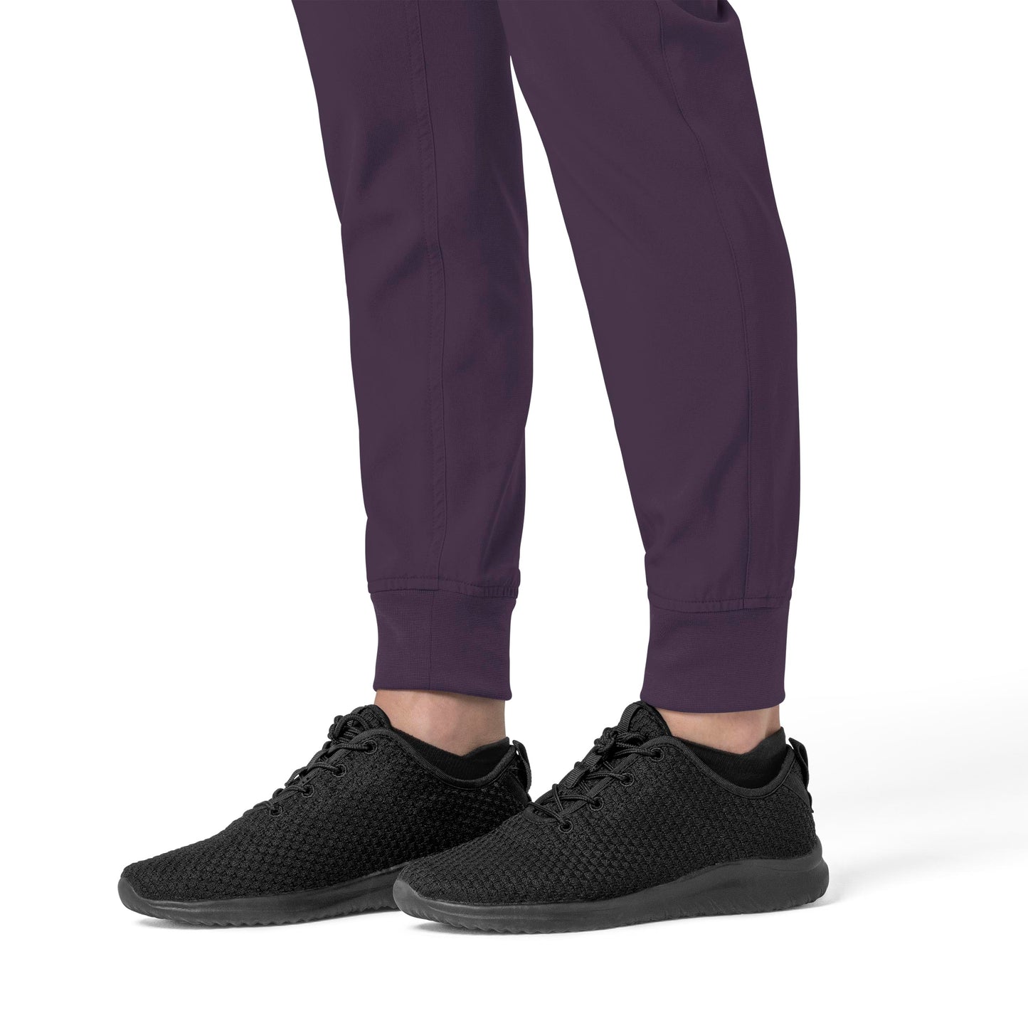 Force Cross-Flex C53110 Cargo Jogger Scrub Pants Black Plum Model Image Alternate | Carhartt