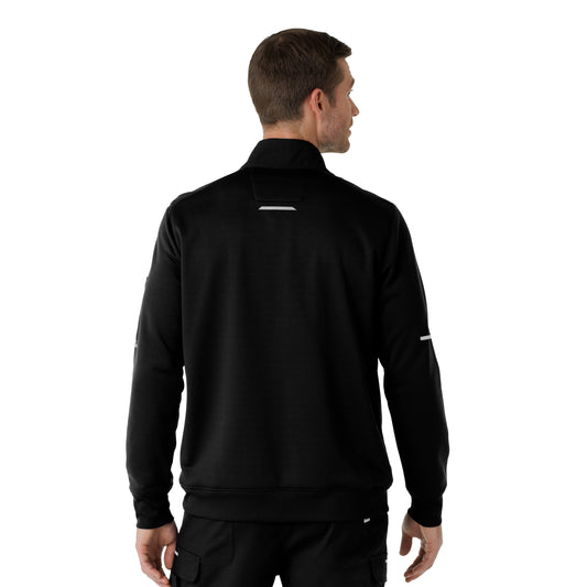 Rugged Flex C86912 Men's Half Zip Black