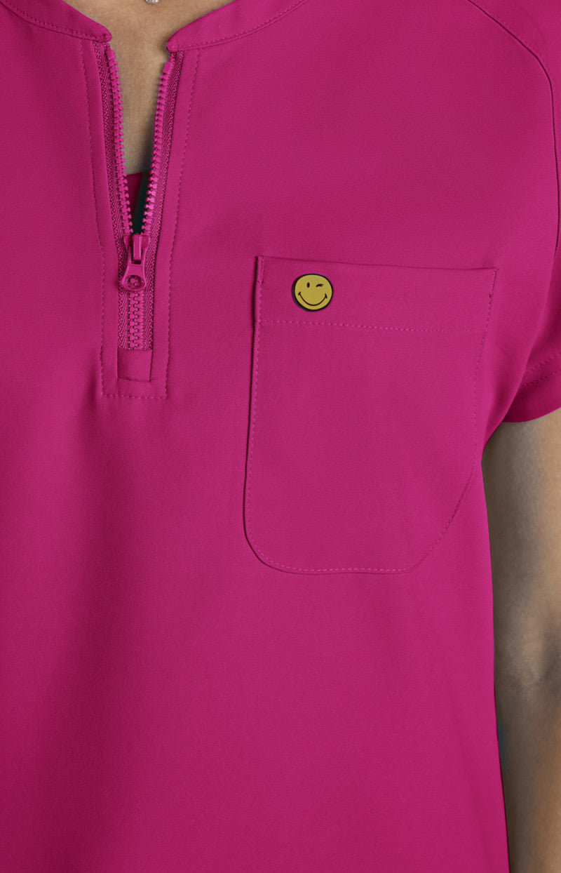 Smiley World S100 Ecstatic Top Elevated Pink