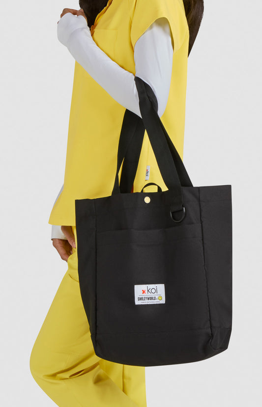 Smiley World SA188 SmileyWorld Everyday Tote Black