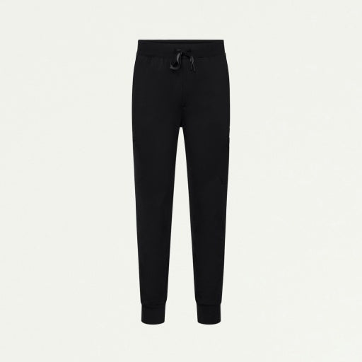ULTRAsoft M40001 Men's Ollie Slim Cargo Scrub Joggers Black