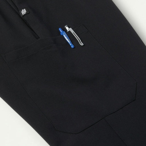 ULTRAlast M20001 Men's Rhodes Straight-Leg Scrub Pants Black