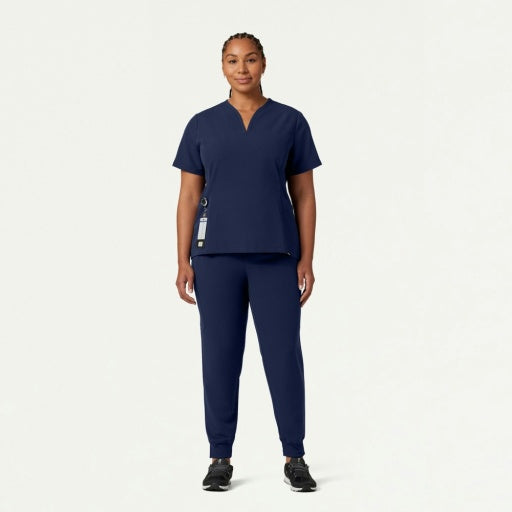 ULTRAlast W20003 Women's Silex Slim Knit-Waist Scrub Joggers Midnight Navy