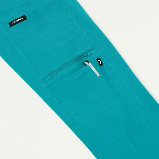 ULTRAsoft W40005 Women's Perri Yoga Scrub Pants Teal