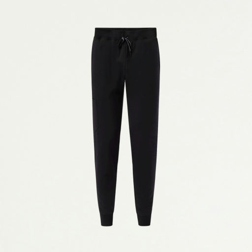 ULTRAlast W20003 Women's Silex Slim Knit-Waist Scrub Joggers Black