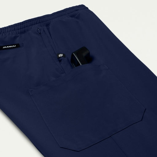 ULTRAlite M20016 Men's Rhodes Straight-Leg Scrub Pants Midnight Navy