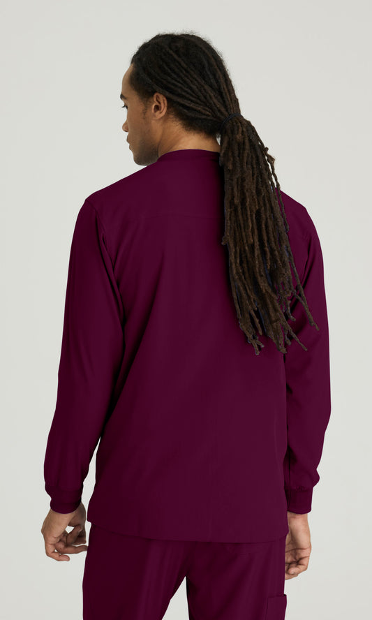 Skechers SK0408 Structure Scrub Jacket Wine