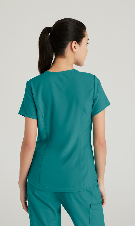 Grey's Anatomy Evolve GSST180 Rhythm Scrub Top Teal