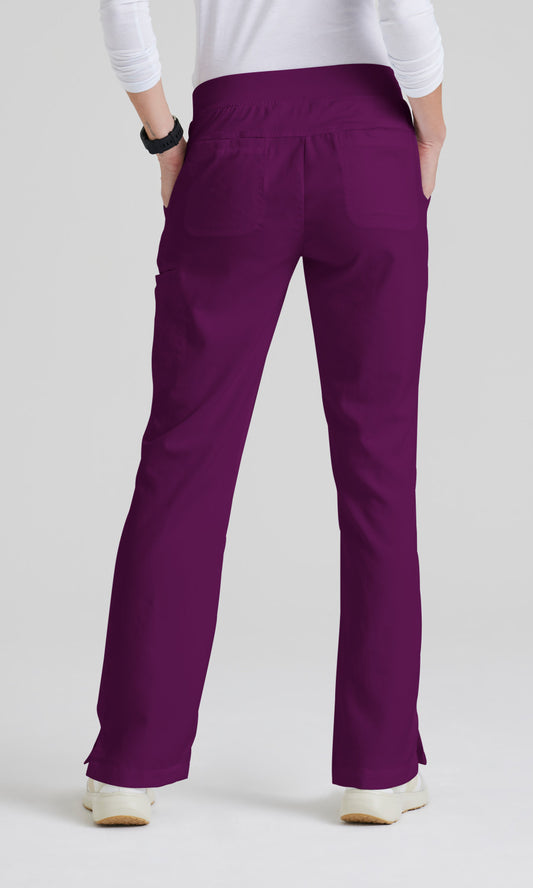 Grey's Anatomy 4277 Mia Scrub Pants Wine