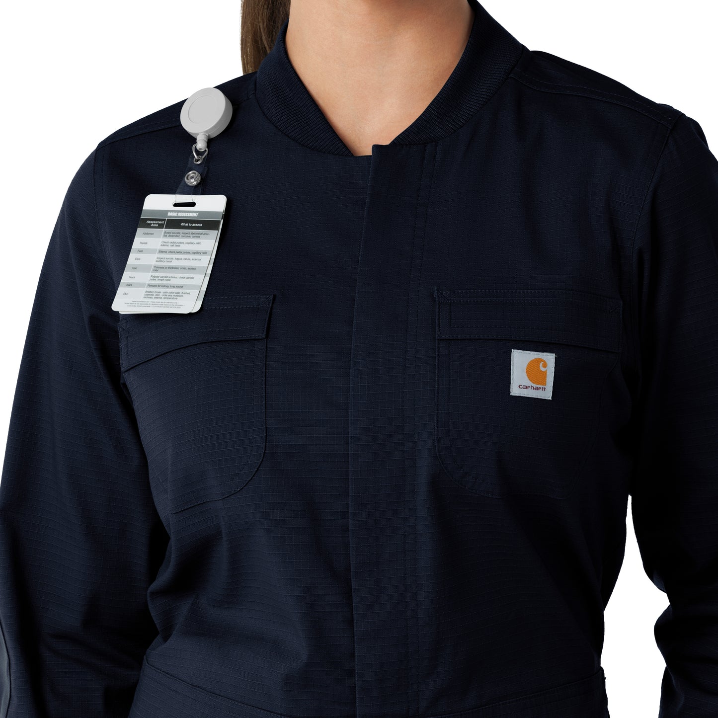 Rugged Flex C21418 Women's Ripstop Coverall Dark Navy