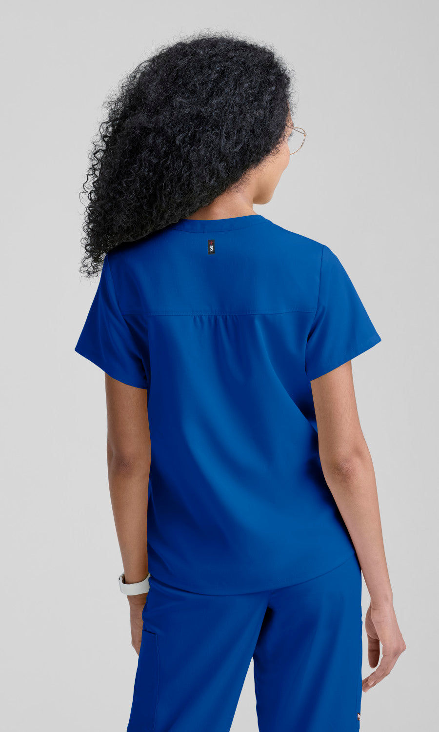 Grey's Anatomy Stretch GRST339 Irene Top New Royal - back