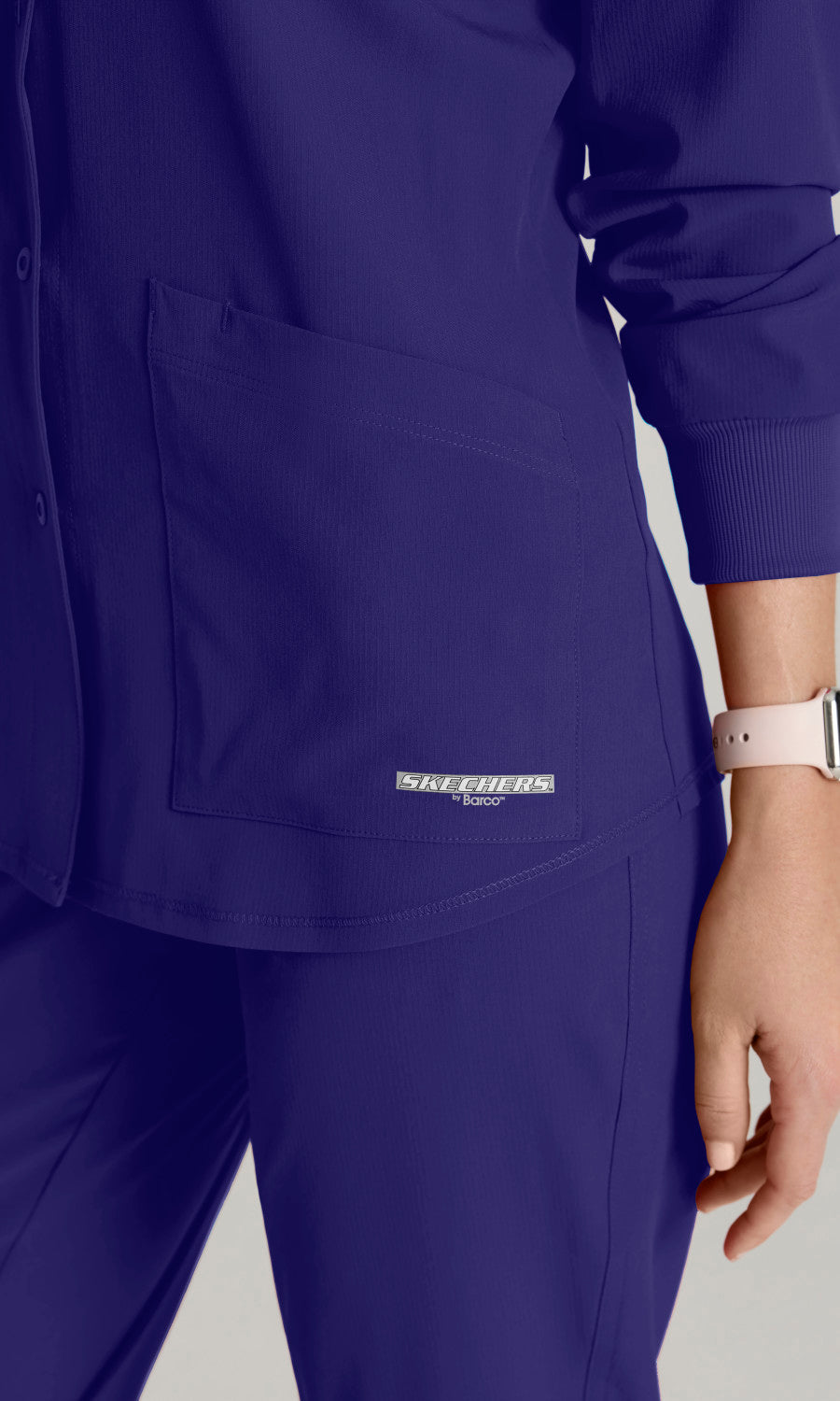 Skechers SK401 Stability Scrub Jacket New Grape